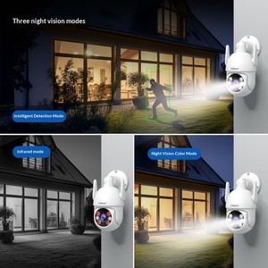 Überwachungssysteme 8-Wege-<span class=keywords><strong>IP</strong></span>-Kamerasystem 2 Millionen Pixel Mini-Kamera mit Bewegungserkennung Alarm Smart-Kamera WLAN - Product Image 3