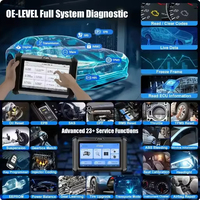 XTOOL X100 PADS Programmeur de clés IMMO automobile et outil de diagnostic OBD2 utile, lecture et effacement des codes, visualisation du flux de données en direct
