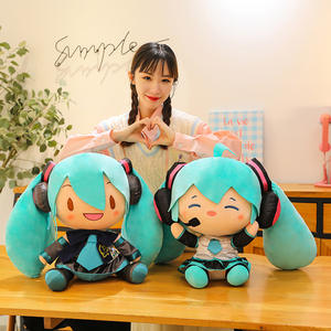 Muñeca <span class=keywords><strong>de</strong></span> Peluche Hatsune <span class=keywords><strong>Miku</strong></span> <span class=keywords><strong>de</strong></span> 35 cm, Relleno <span class=keywords><strong>de</strong></span> Algodón PP, Regalo Unisex, <span class=keywords><strong>Almohada</strong></span>, Regalo <span class=keywords><strong>de</strong></span> Cumpleaños para Niña - Product Image 5