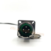 ZLTC D38999 4 noyaux en plastique de connecteurs de fibre Plug and Socket J599POF/04P -4 * HFBR4501 assemblage de câble à fibre optique