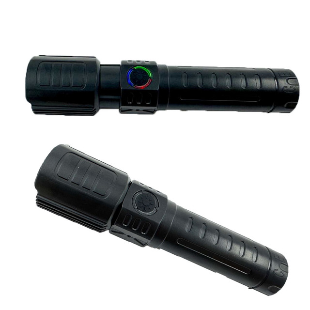 New Long Distance High Power LED Flashlight USB Rechargeable Fast Charging Type-C Strong Light Outdoor Portable