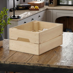 Grenen Hout Nestelen Opslag Krat Houten Kist Organizer Voor Home Decor Geschenkverpakking Display <span class=keywords><strong>Diy</strong></span> Ambachtelijke Kantoor Plank Gebruik - Product Image 4