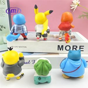 Juguetes de PVC al por Mayor para Niños, Figura de Acción de Bolsillo, Bulbasaur, Charmander, Squirtle, Mini Figura con Bolsa OPP - Product Image 3