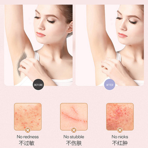 เครื่องโกนขนผู้หญิงแบบชาร์จได้ 2 in 1 สำหรับขายส่ง หัวโกนคู่ สำหรับการโกนขนบริเวณจุดซ่อนเร้น ใบหน้า รักแร้ ขา ไม่เจ็บ โกนได้อย่างหมดจด  กันน้ำระดับ IPX7 - Product Image 3