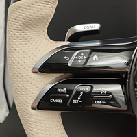 Volant en cuir blanc noir piano pour Mercedes BENZ W177 W247 C118 X118 W206 W213 C238 C257 W223 X223 A35 C43 A63 AMG