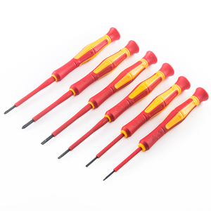 Ensemble de 6 tournevis isolés VDE pour électriciens - Product Image 2