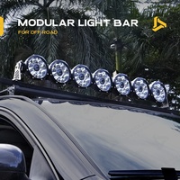 Barra de Luces LED Modular Enlazable de 48 Pulgadas para Techo, para Uso Todoterreno, Compatible con Polaris RZR, Can-Am Maverick, Defender, Ranger, Talon, UTV, SUV