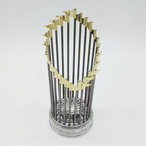Trofeo de Aleación de 12 cm Copa de Campeonato de la Liga de Béisbol de Todos los Años Recuerdo de Juegos Deportivos Artesanía para Fanáticos del Deporte - Product Image 2