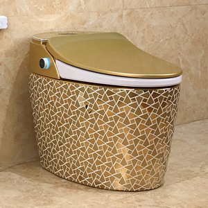 โถสุขภัณฑ์อัจฉริยะไทเทเนียม ควบคุมอุณหภูมิอัตโนมัติ พร้อมรีโมทคอนโทรล ดีไซน์ฝาเปิด-ปิด รับน้ำหนักได้ 500 กก. ปริมาณการชำระล้าง 6-9 ลิตร - Product Image 1