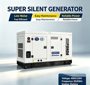 Generador Diésel Súper Silencioso de 40kw 50kVA con Certificación EPA para Zonas Residenciales - Product Image 1