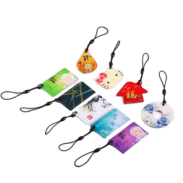 RFID Door Access Control NFC for for EV1 4K 13.56MHz Waterproof High Quality Key Fob Tag Keychain