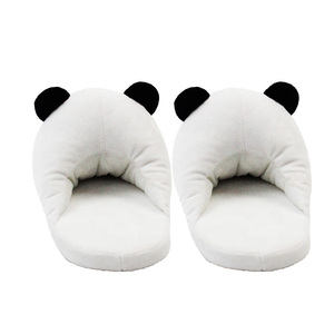 Pantofole Panda morbide su misura pantofole animali Panda <span class=keywords><strong>peluche</strong></span> uniche - Product Image 5