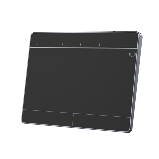 JOMAA Three-mode Connection Touchpad Wireless Touchpad Mouse Rechargeable Multi-Function Gestures Trackpad