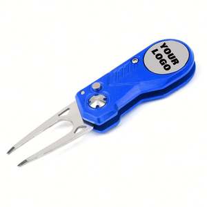 Nuevas Herramientas de Reparación de Golf de Lujo para Hombre, Plegables, de Aluminio, Coloridas, con Diseño de Navaja Metálica, para Reparar Divots - Product Image 2
