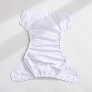 <span class=keywords><strong>Couche</strong></span> lavable écologique personnalisable avec logo, à poche, réutilisable, taille ajustable pour bébés de 3 à 15 kg - Product Image 3