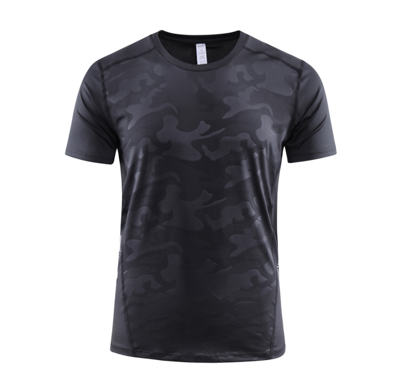 New Breathable Muscle Men's Gym Wear Clothing Workout Fitness Gym Sport Running Short Sleeve t Shirt