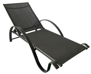 Ruimtebesparend Aluminium Opklapbed Aluminium Zon Lounge Verstelbaar Opvouwbaar Zwembadbed - Product Image 1