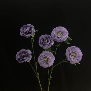 Fleurs de pivoine en soie Junheyuan, branche unique, décorations de plafond pour mariage - Product Image 2