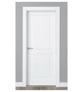 Puerta Interior arqueada ACE, diseño moderno de madera, puerta de casa de dormitorio de alta calidad en madera, puerta Interior de casa de madera