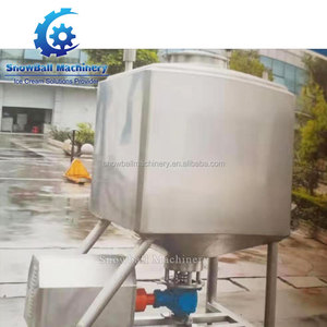 Linea di produzione di impianti per alimenti surgelati per gelateria, attrezzatura per vaschetta di preparazione in acciaio inossidabile, macchina per serbatoi di invecchiamento - Product Image 6
