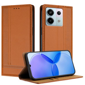 Étui portefeuille magnétique à rabat pour téléphone Redmi <span class=keywords><strong>Note</strong></span> 13 Pro Plus 5G 12 Turbo 11 11T 10 4G Flip Frame Photo Cover - Product Image 3