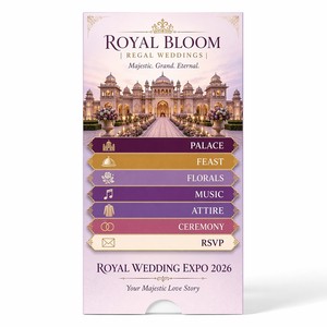 Tarjetas de agradecimiento personalizadas para boda con diseño de cascada y pestañas con fotos de la ceremonia y la recepción. - Product Image 6