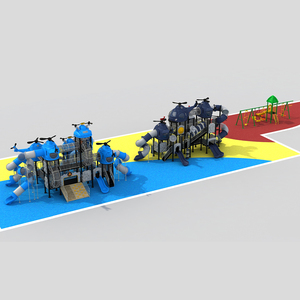 Ensemble de jeux d'extérieur pour enfants, parc d'attractions portable, toboggan pour enfants, glissades et équipement de jeux - Product Image 2