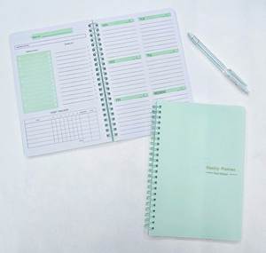 NEW Cheaper 2026 2027 <b>A5</b> <b>Spiral</b> <b>Notebook</b> Planner with PP Cover Daily Weekly Monthly Schedule 52 Sheets - Product Image 5