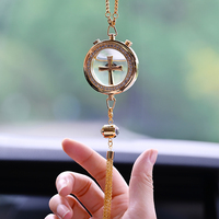 Diffuseur de parfum de luxe pour voiture, pendentif décoratif à suspendre au rétroviseur, diffuseur de parfum automobile, breloque parfumée, désodorisant d'air