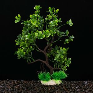 Ensemble d'aquarium Grand aquarium Paysage Décoration Simulation Artificielle Faux Mousse <span class=keywords><strong>Eau</strong></span> Herbe Arbre Plastique <span class=keywords><strong>Eau</strong></span> Herbe - Product Image 5