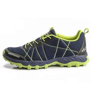 Hot Selling Anti-Slip Ademend Mesh Trail Loopschoenen Mannen HP9006