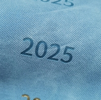 Jeans motif thermo PU cuir synthétique logo cuir support non tissé utilisation pour la couverture du menu, la boîte et la couverture du cahier l