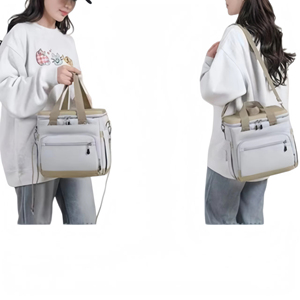Borsa da Yoga e Fitness <span class=keywords><strong>AIL</strong></span> per Donne Personalizzata dal Designer, Impermeabile con Separazione Asciutto/Bagnato, Grande Capacità, Borsa da Viaggio Semplice e Casual - Product Image 4