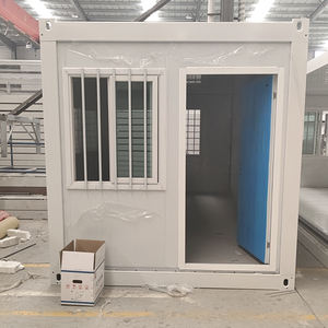 Abris de <span class=keywords><strong>jardin</strong></span> à faible coût Pack plat 20Ft Container Office Labour Camp Flat Pack Cabin Container House - Product Image 4
