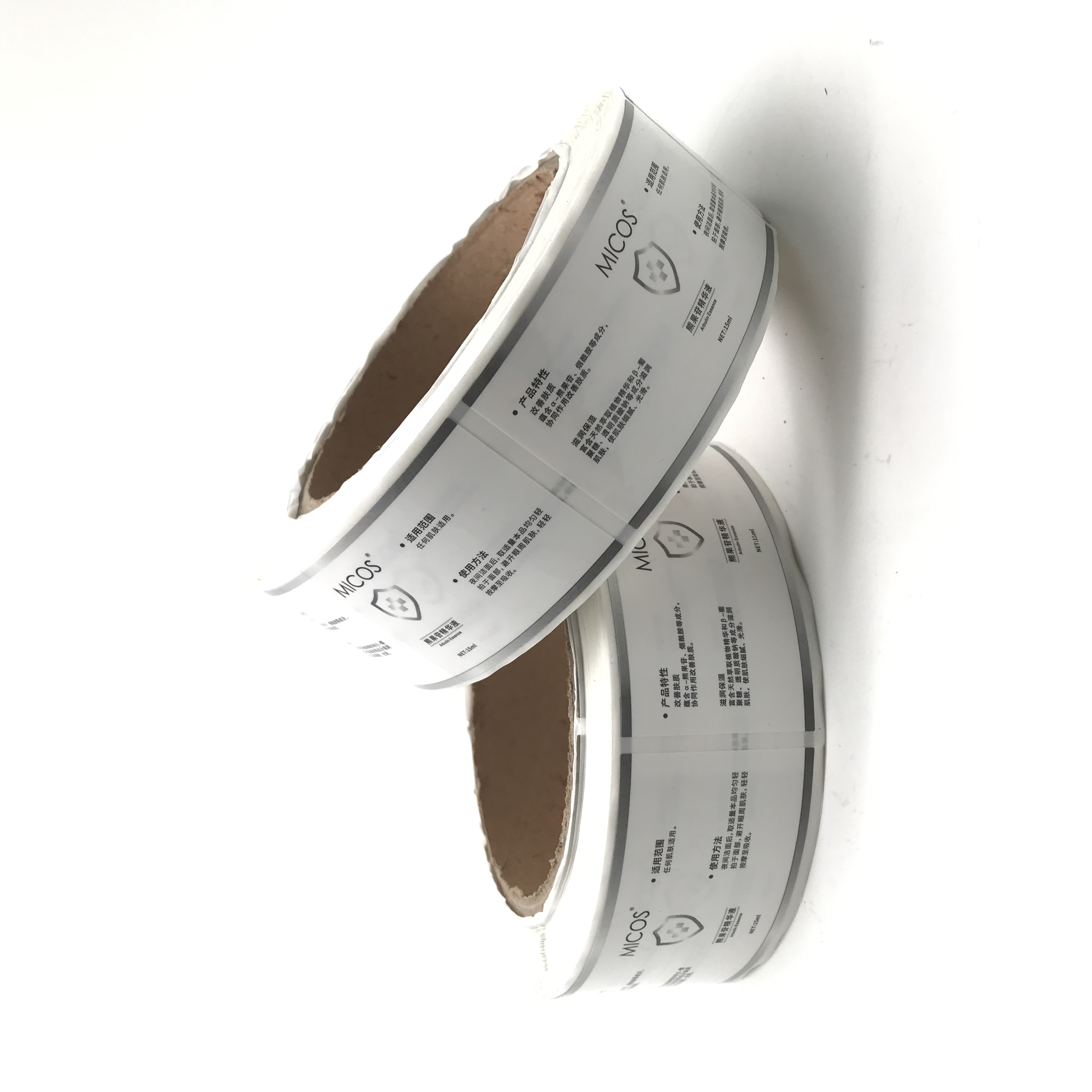 Popular Printing Plastic Waterproof Adhesive Label Sticker for Food Cosmetic Beverage Bottles-Custom Color Printing
