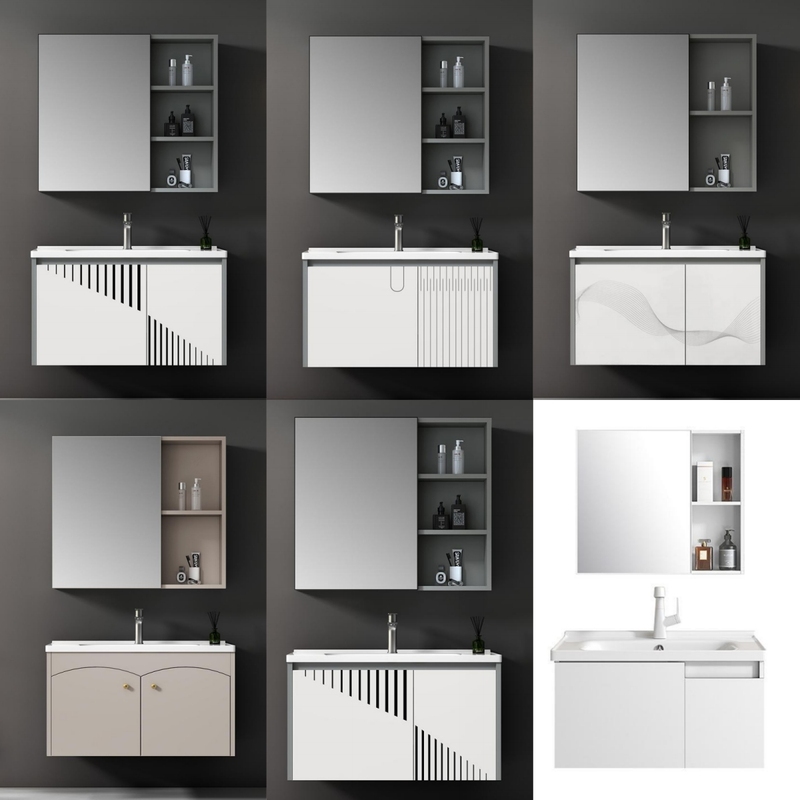 Hot Selling Customized Bathroom Cabinet Wall