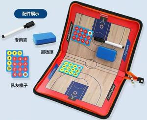 Nouveau tableau d'entraînement de basketball, tableau tactique magnétique pour entraîneurs, kit avec effaçable à sec, stylo marqueur et sac à fermeture éclair - Product Image 5