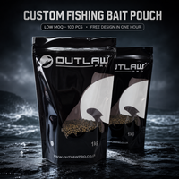 Sachet Doypack Recyclable à Prix Abordable pour Appâts de Pêche, Fournitures d'Aquarium et Emballage Quotidien d'Aliments pour Poissons