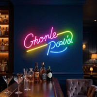 ZHILIN Livraison Rapide Enseigne Néon LED Personnalisée Décoration Publicitaire en Acrylique Tube de Verre Lumineux Café Bar Mariage Voiture Bâtiments