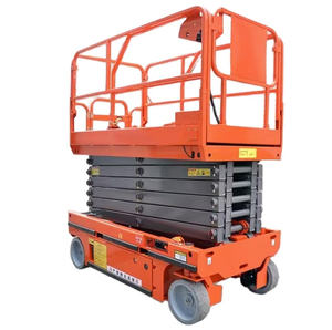 Plataforma Elevadora de Tijera Autopropulsada Eléctrica de 8 m, Bajo Nivel de Ruido, Alimentada por Batería, para Almacén - Product Image 1