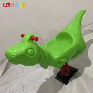 Aire de jeux pour enfants avec cheval à bascule de printemps style animal et bon marché - Product Image 4