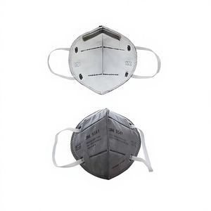 Masque respiratoire anti-poussière haute performance jetable 3M 9541, tissu non tissé 5 couches, design confortable et flexible pour les poussières fines - Product Image 1