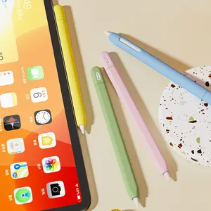 Casing Apple Pencil (USB-C), Sarung 2023, penutup pelindung Ultra tipis, pegangan Anti selip untuk Apple pensil USB C