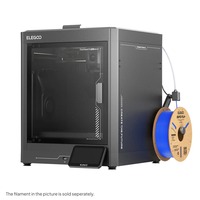 Printer 3D FDM CoreXY Kecepatan Tinggi ELEGOO Centauri Carbon 2 500mm/s Volume Cetak 256x256x256mm untuk Prototipe