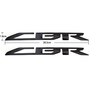 Pegatina de Goma PVC 3D de Primera Calidad XYRACING para <span class=keywords><strong>CBR</strong></span> 600RR 1000RR 300R 250R <span class=keywords><strong>650F</strong></span> 500R CBR600 F4i (20.5x1.8cm) - Product Image 2