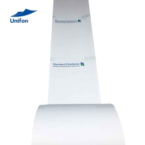 Rouleaux de papier thermique Unifon à prix d'usine 57 mm, simple couche, papier de caisse enregistreuse 80 mm, 57x50 mm, 100 % pure pâte de bois, ISO 9001 - Product Image 1