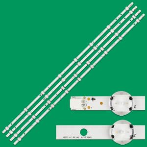 ไฟ LED แถบหลังทีวี HX-NO.2646 3V สำหรับทีวี VESTEL 43 นิ้ว DRT UHD A-TYPE REV0.3 รุ่น VES430QNDL-2D-N11 - Product Image 1