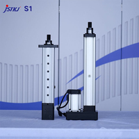 JST-S1-B300 Cylindre Servo Électrique, Charge 1,5 KN, Course 300 mm, Vitesse 200 mm/s, Actionneur Linéaire Servo Standard, Prêt à l'emploi