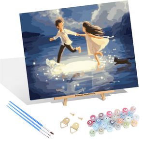 Kit Digital XIXI Manual 2023, Pintura por Números Personalizada, Pintura de Paisajes sobre Lienzo Hecha a Mano - Product Image 2