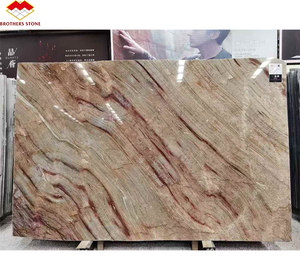 <span class=keywords><strong>Dalle</strong></span> de quartzite Nacarado brésilien Veinage d'or Quartzite <span class=keywords><strong>Beige</strong></span> naturel pour plancher de douche de panneau mural de comptoir intérieur - Product Image 6